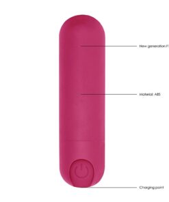 10 speed Rechargeable Bullet Pink