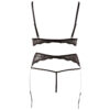 Abierta Fina Pearl Bra Suspender And String