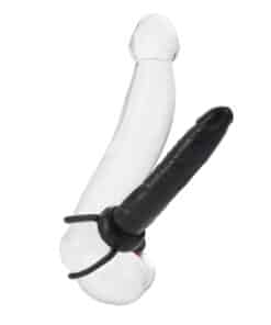 Accommodator Dual Penetrator Black Dildo