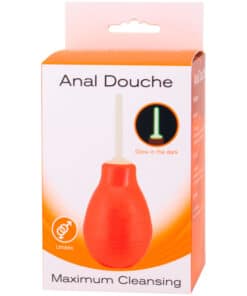 Anal Douche With Glow In The Dark Nozzle