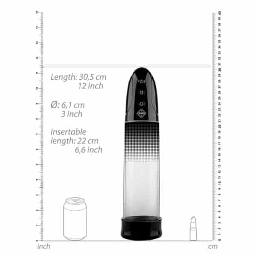 Automatic Rechargeable Luv Pump Black