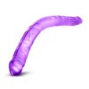 B Yours 16 Inch Purple Double Dildo