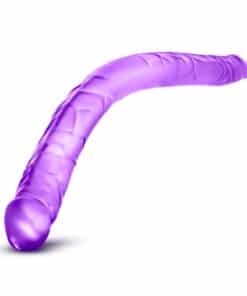 B Yours 16 Inch Purple Double Dildo