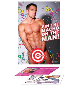 Bachelorette Party Favors Pin The Macho On The Man