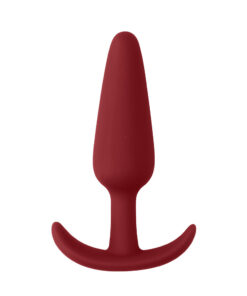 Beginners Size Slim Butt Plug Red