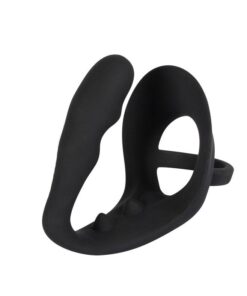 Black Velvets Cock Ring And Anal Plug