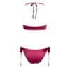 Cottelli Tie Up Bra And Briefs Set Red