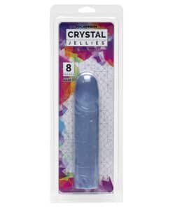 Crystal Jellies 8 Inch Dong Clear