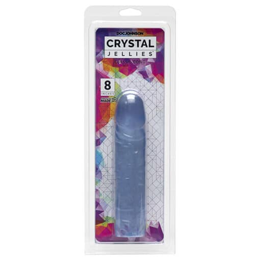 Crystal Jellies 8 Inch Dong Clear