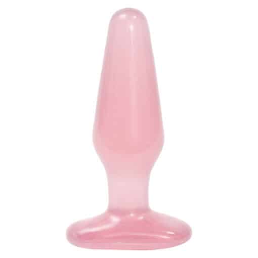 Crystal Jellies Medium Butt Plug Pink