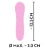 Cuties Silk Touch Rechargeable Mini Vibrator Pink