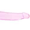 Double Fun Pink Strapless Strap On Dildo