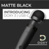 Doxy Wand 3 Black USB Powered