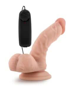 Dr Skin Dr Ken Curved Vibrating Cock With Suction Cup