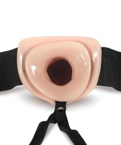 Dr Skin Hollow Strap-On 6 Inch Vanilla