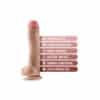 Dr. Skin Mr. Savage 11.5 Inch Dildo with Balls