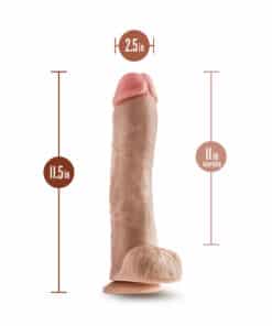 Dr. Skin Mr. Savage 11.5 Inch Dildo with Balls