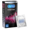 Durex Intense Ribbed And Dotted Condoms 12 Pack