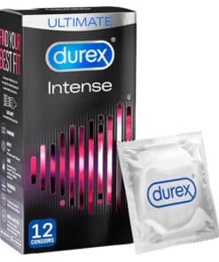 Durex Intense Ribbed And Dotted Condoms 12 Pack