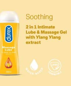 Durex Massage Lube Ylang Ylang Sensual 200ml