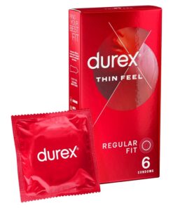 Durex Thin Feel Regular Fit Condoms 6 Pack