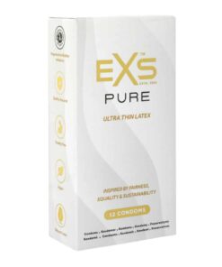 EXS Pure Ultra Thin Latex Condoms 12 Pack