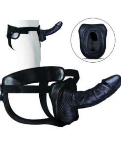 Erection Assistant Hollow Strap On 8 Inch