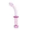 Glaze Glass Rosebud GSpot Dildo