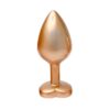 Gleaming Love Pearl Gold Butt Plug Medium