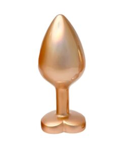 Gleaming Love Pearl Gold Butt Plug Medium