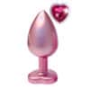 Gleaming Love Pearl Pink Butt Plug Large