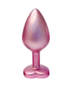 Gleaming Love Pearl Pink Butt Plug Medium