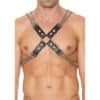 Heavy Duty Leather And Chain Body Harness