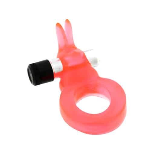 Jelly Rabbit Vibrating Cock Ring