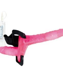 Joyride Pink Duo Double Penis Vibrating Dildo Strap On