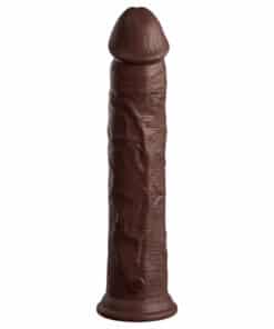 King Cock Elite 11 Inch Dual Density Cock Flesh Brown