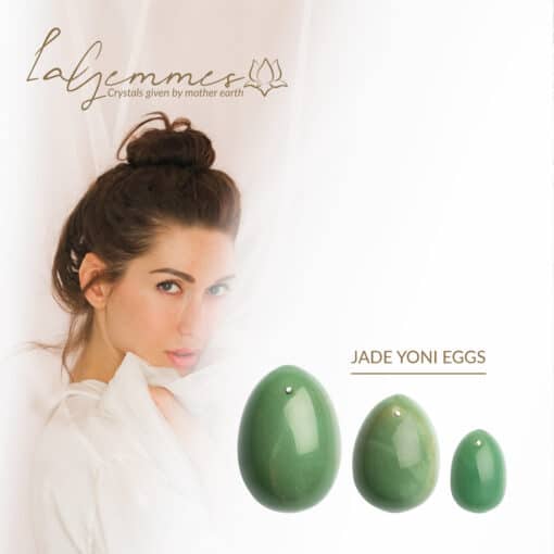 La Gemmes Yoni Egg Set Jade