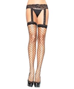 Leg Avenue Garterbelt Stockings UK 6 to 12