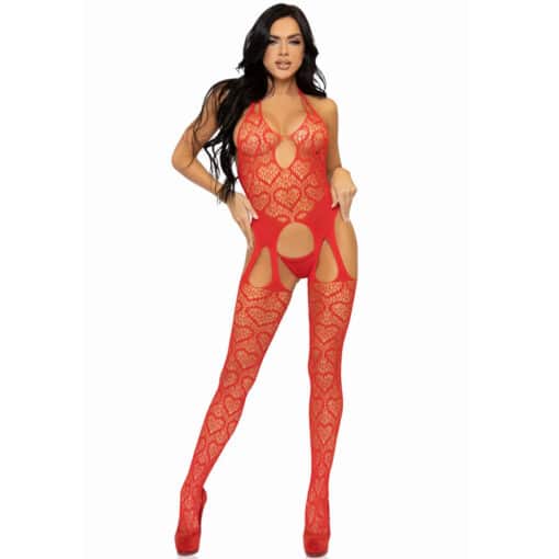 Leg Avenue Net Suspender Body UK 6 to 12