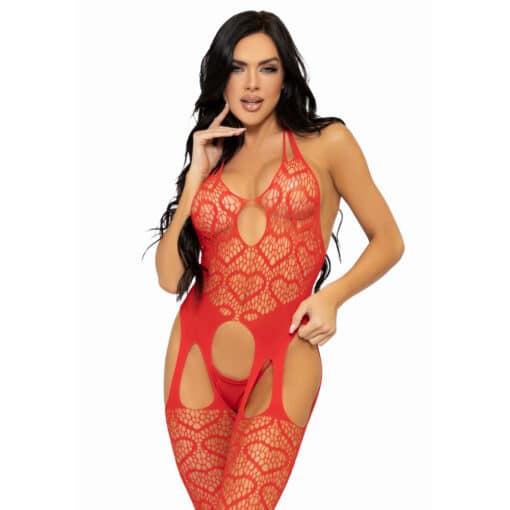 Leg Avenue Net Suspender Body UK 6 to 12