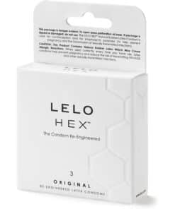 Lelo Hex Original Condoms 3 Pack