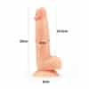 Lovetoy 8 Inch The Ultra Soft Dude Dildo