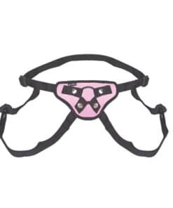 Lux Fetish Pretty In Pink Strap On Harness