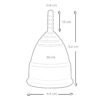 Mae B Intimate Health 2 Large Menstrual Cups