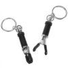 Master Series Bondage Ring Barrel Nipple Clamps