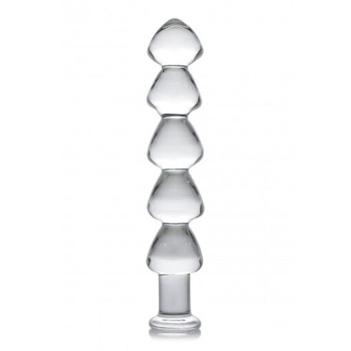 Master Series Drops Anal Links Glass Dildo