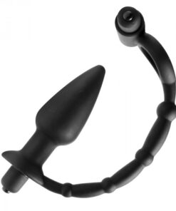 Master Series Viaticus Dual Cock Ring And Anal Plug Vibrator