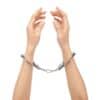 Me You Us Premium Heavy Duty Metal Bondage Handcuffs