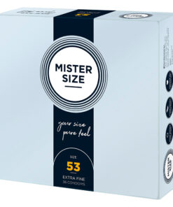 Mister Size 53mm Your Size Pure Feel Condoms 36 Pack