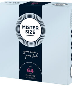 Mister Size 64mm Your Size Pure Feel Condoms 36 Pack